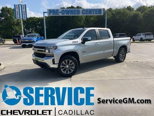 Silver Ice Metallic 2021 Chevrolet Silverado 1500 LT