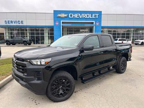 Black 2026 Chevrolet Colorado WT