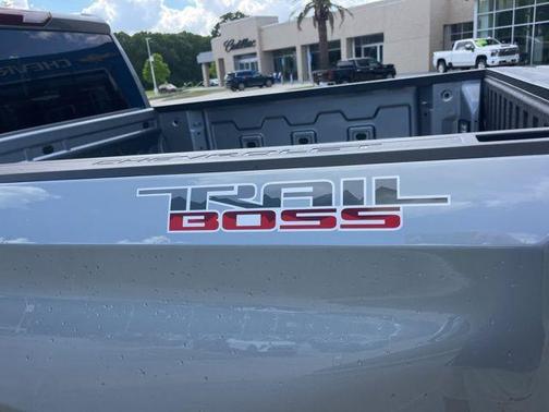 Sterling Gray Metallic 2026 Chevrolet Silverado 1500 Custom Trail Boss
