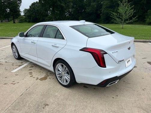 Vibrant White 2026 Cadillac CT4 Premium Luxury