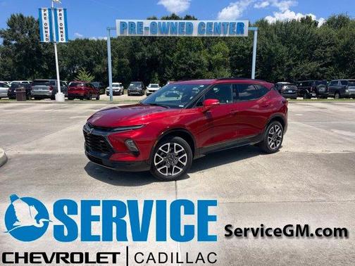 Radiant Red 2025 Chevrolet Blazer RS