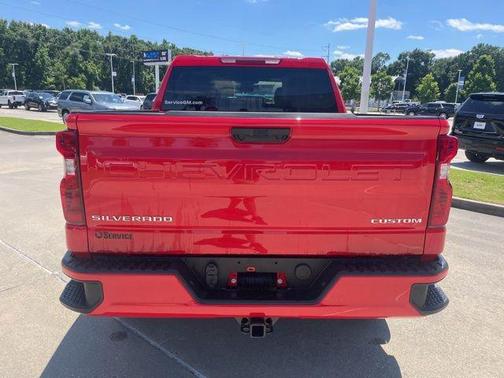 Red 2026 Chevrolet Silverado 1500 Custom