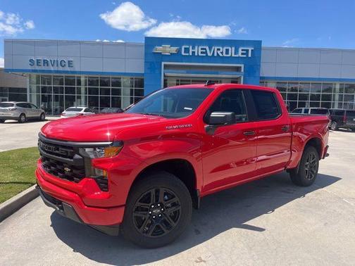 Red 2026 Chevrolet Silverado 1500 Custom