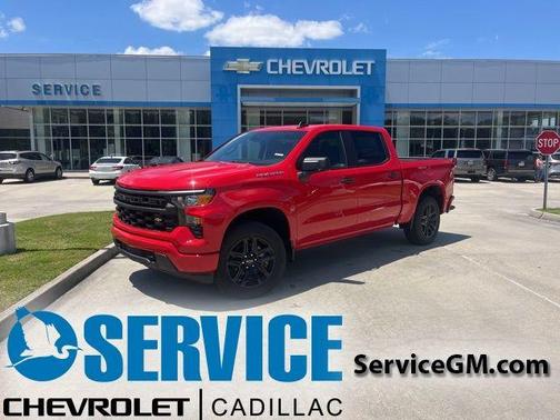 Red 2026 Chevrolet Silverado 1500 Custom