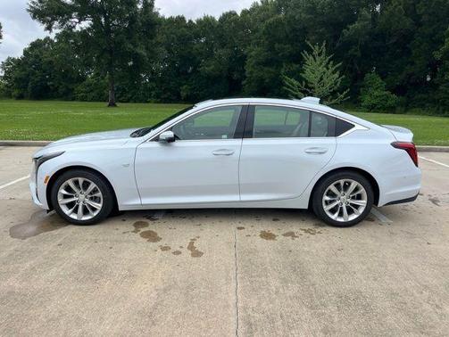 Vibrant White 2026 Cadillac CT5 Premium Luxury RWD