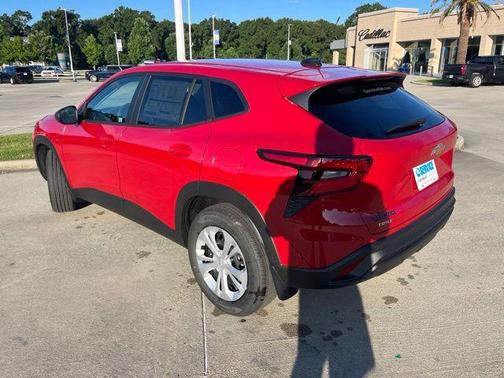 Red 2026 Chevrolet Trax LS