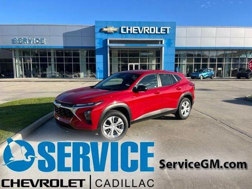 Red 2026 Chevrolet Trax LS