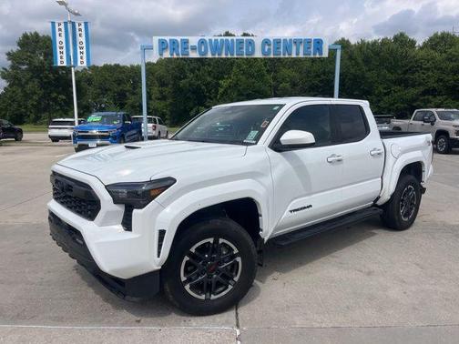 White 2024 Toyota Tacoma TRD Sport