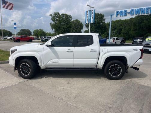 White 2024 Toyota Tacoma TRD Sport