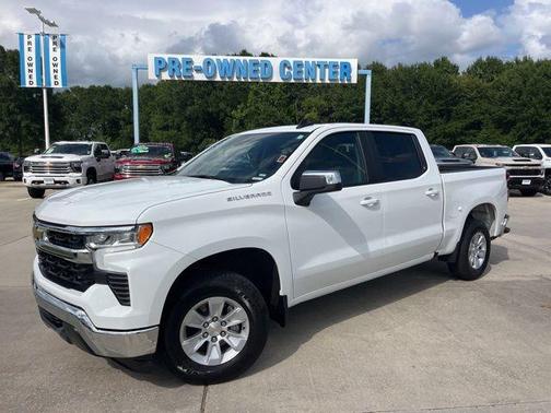 Summit White 2025 Chevrolet Silverado 1500 LT