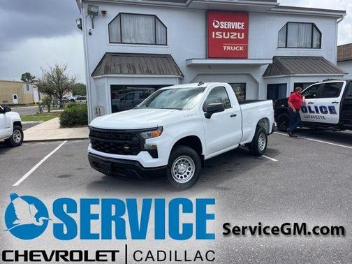 Summit White 2026 Chevrolet Silverado 1500 WT