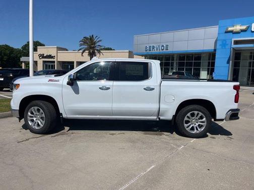 Polar White 2026 Chevrolet Silverado 1500 LTZ