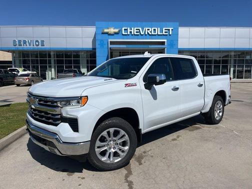 Polar White 2026 Chevrolet Silverado 1500 LTZ