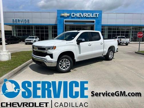 Summit White 2026 Chevrolet Silverado 1500 LT