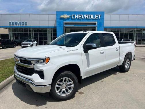 Summit White 2026 Chevrolet Silverado 1500 LT