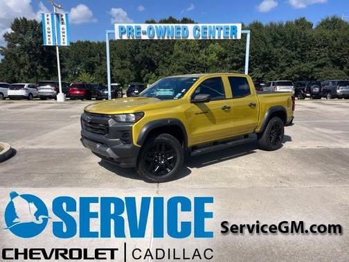 Nitro Yellow 2023 Chevrolet Colorado Trail Boss