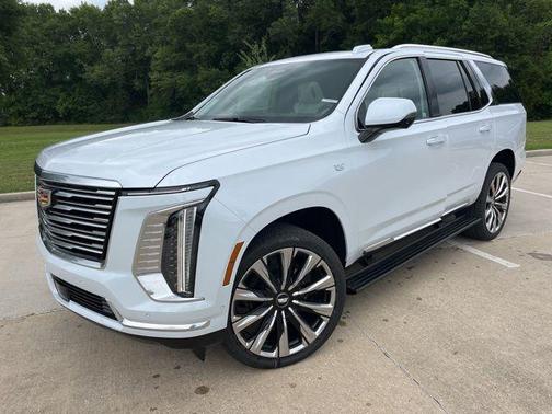 Vibrant White 2026 Cadillac Escalade Platinum Luxury