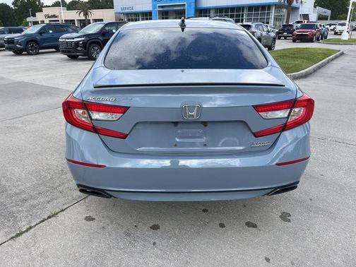 Blue 2022 Honda Accord Sport SE