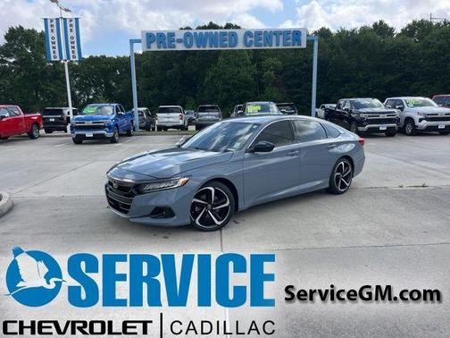 Blue 2022 Honda Accord Sport SE