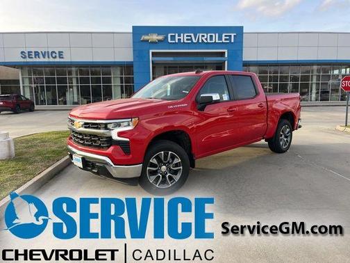 Red 2026 Chevrolet Silverado 1500 LT