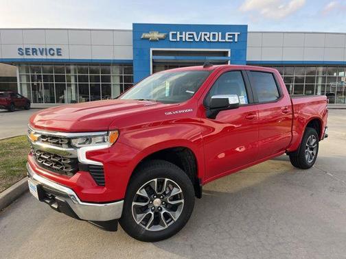 Red 2026 Chevrolet Silverado 1500 LT