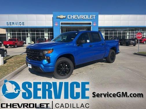Rip Tide Blue 2026 Chevrolet Silverado 1500 Custom