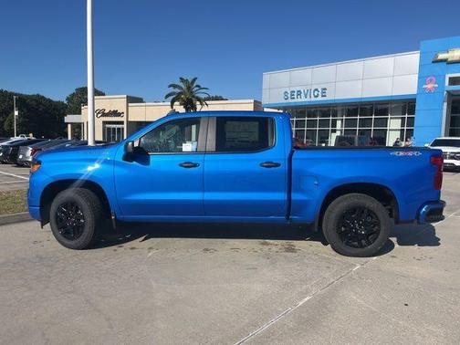 Rip Tide Blue 2026 Chevrolet Silverado 1500 Custom