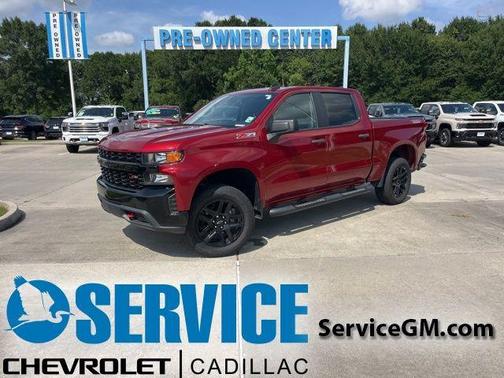 Cherry Red Tintcoat 2021 Chevrolet Silverado 1500 Custom Trail Boss