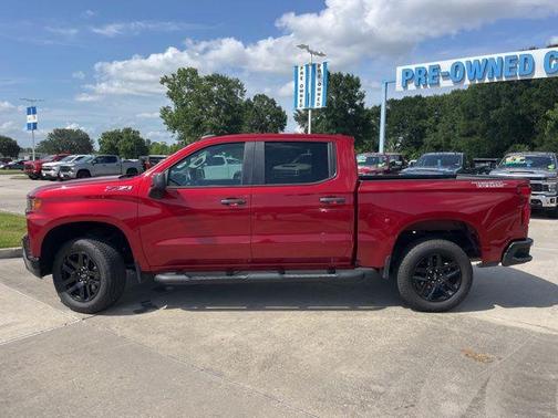 Cherry Red Tintcoat 2021 Chevrolet Silverado 1500 Custom Trail Boss