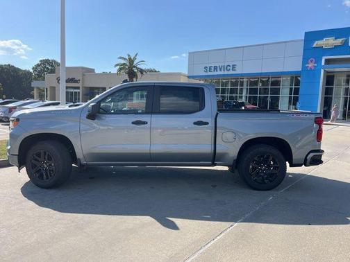 Sterling Gray Metallic 2026 Chevrolet Silverado 1500 Custom
