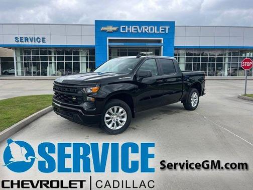Black 2026 Chevrolet Silverado 1500 Custom