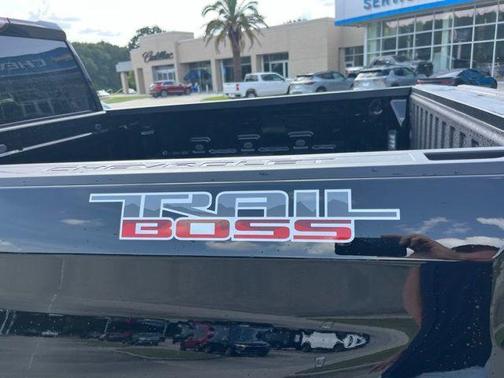 Black 2026 Chevrolet Silverado 1500 Custom Trail Boss