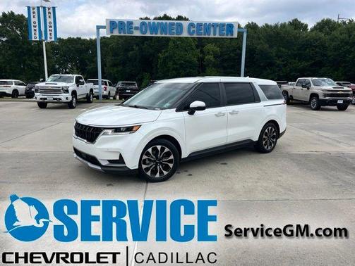 Snow White Pearl 2024 Kia Carnival EX