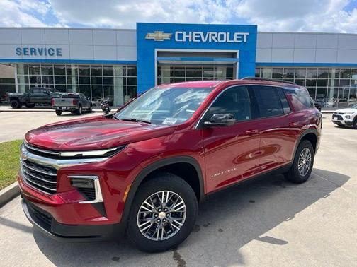 Radiant Red 2026 Chevrolet Traverse LT