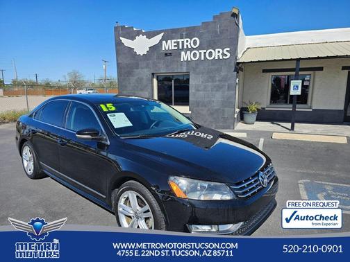 2015 Volkswagen Passat 1.8T Auto SEL Premium