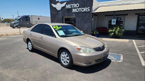 Desert Sand Mica 2002 Toyota Camry XLE