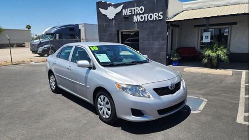 Classic Silver Metallic 2010 Toyota Corolla S