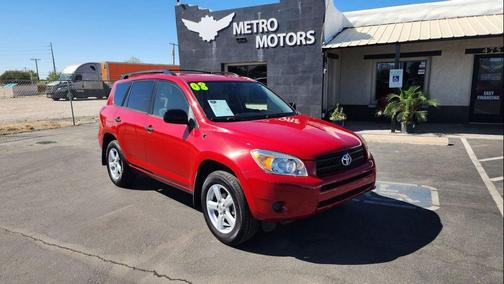 Barcelona Red Metallic 2008 Toyota RAV4 Base
