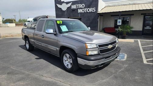 Graystone Metallic 2007 Chevrolet Silverado 1500 LT1 Extended Cab