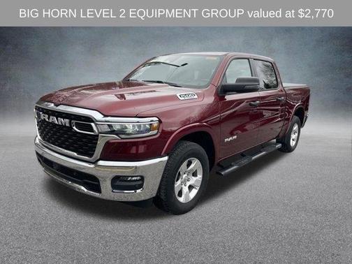Delmonico Red Pearlcoat 2025 RAM 1500 Big Horn/Lone Star