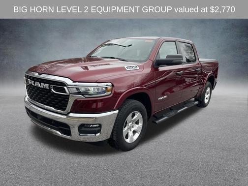 Delmonico Red Pearlcoat 2025 RAM 1500 Big Horn/Lone Star