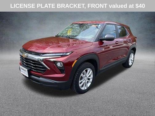 Crimson Metallic 2024 Chevrolet Trailblazer LS