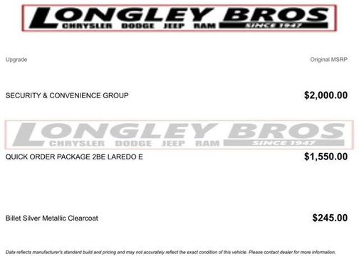 2020 Jeep Grand Cherokee Laredo E