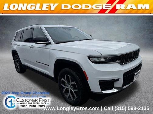 Bright White Clearcoat 2023 Jeep Grand Cherokee L Limited
