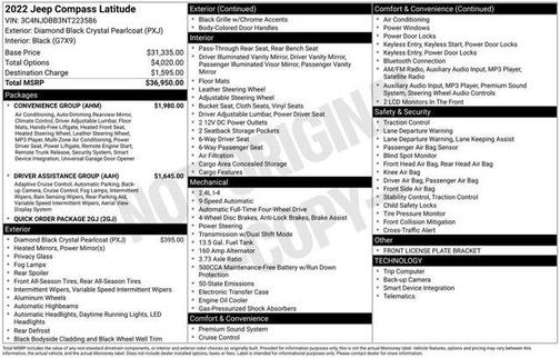 2022 Jeep Compass Latitude