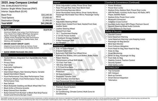 2025 Jeep Compass Limited