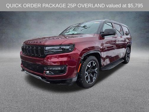 Velvet Red Pearlcoat 2025 Jeep Wagoneer Series II