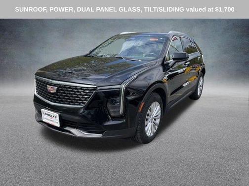 Stellar Black Metallic 2024 Cadillac XT4 Luxury