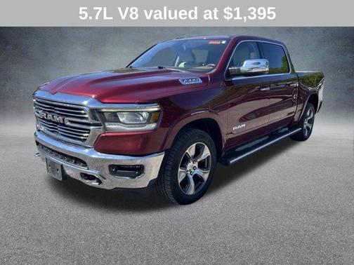 Delmonico Red Pearlcoat 2019 RAM 1500 Laramie