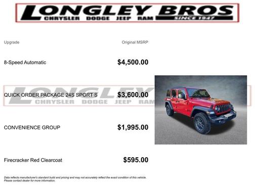 2025 Jeep Wrangler Sport